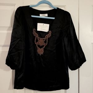 Tibi Silk Top